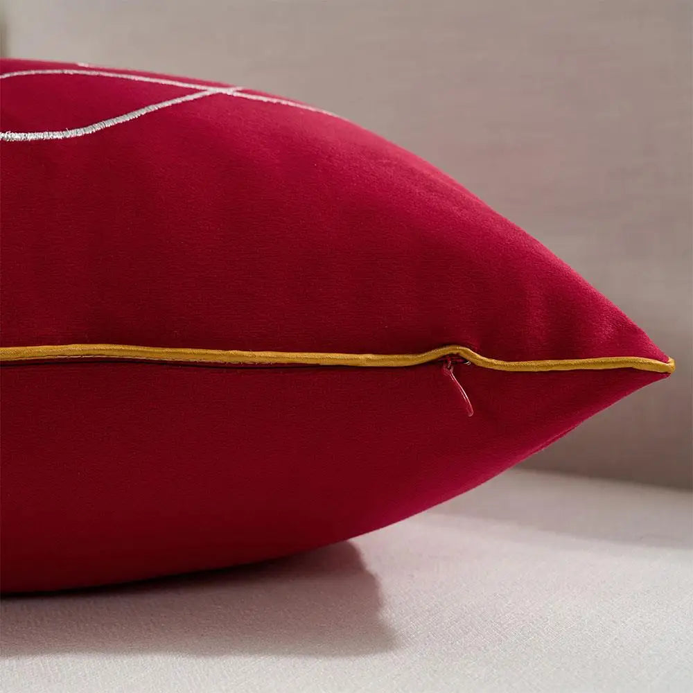 30x50cm Christmas Pillowcase Home Textile Throw Pillow Cover Cushion Case Pillowslip Xmas Home Decor Soft Rectangle Pillow Cover