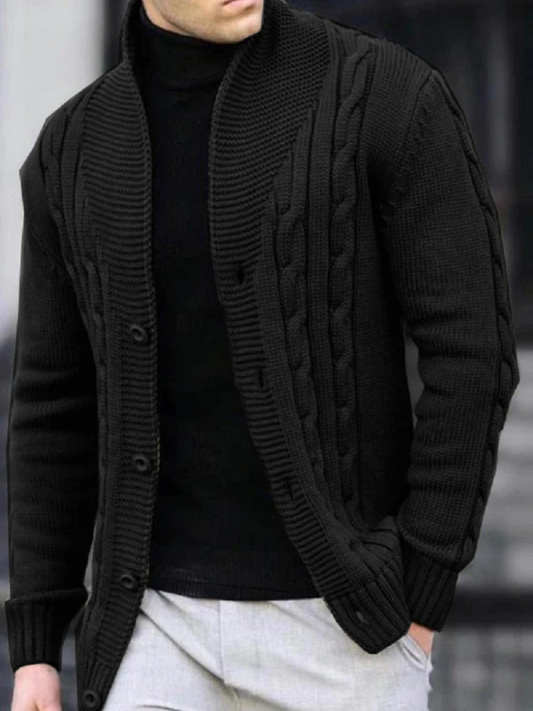 YIGUDARCN Cardigan V-Ausschnitt - Gr. M, Material Mischgewebe