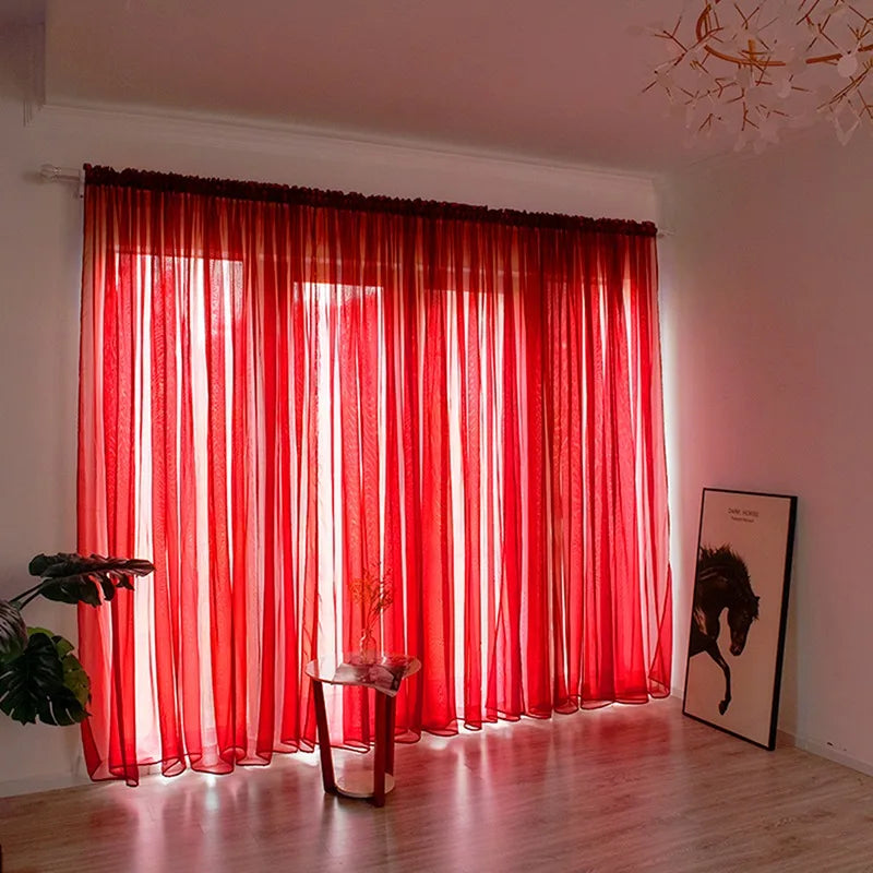 Zhejiang Vorhang Transparent - 100x200cm Polyester 1Stk