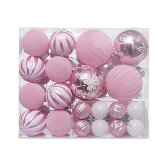 KugelGlanz Christbaumkugeln Bruchsicher - Inhalt 6 Stück, Durchmesser ca. 4 cm