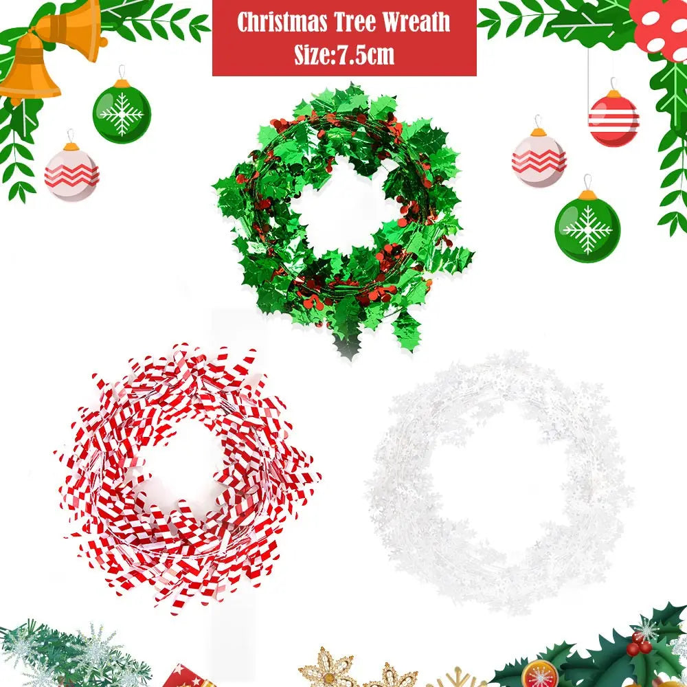 Weihnachtsdekoration, Weihnachtsbaum, Plüsch-Anhänger, Weihnachtsmann, kleine Glocke, Elch, Schneeflocke, Schleife, Stern, Glückstüte, Zuckerstangen-Anhänger