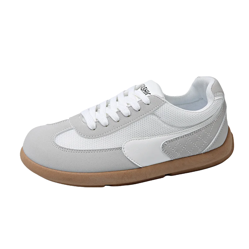 Women's Shoes Fashion Trend College Style Wide Toe Soft Comfortable Flat Casual Shoes Outdoor Casual Sports Shoes Women Sneaker