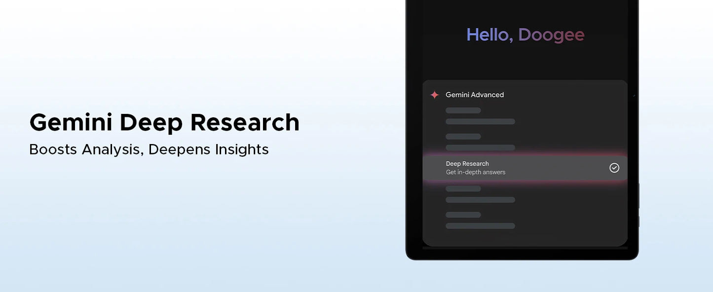 DOOGEE Tab E3 Max Gemini AI Quad-Lautsprecher - 14Zoll Display 256GBROM 13500mAh