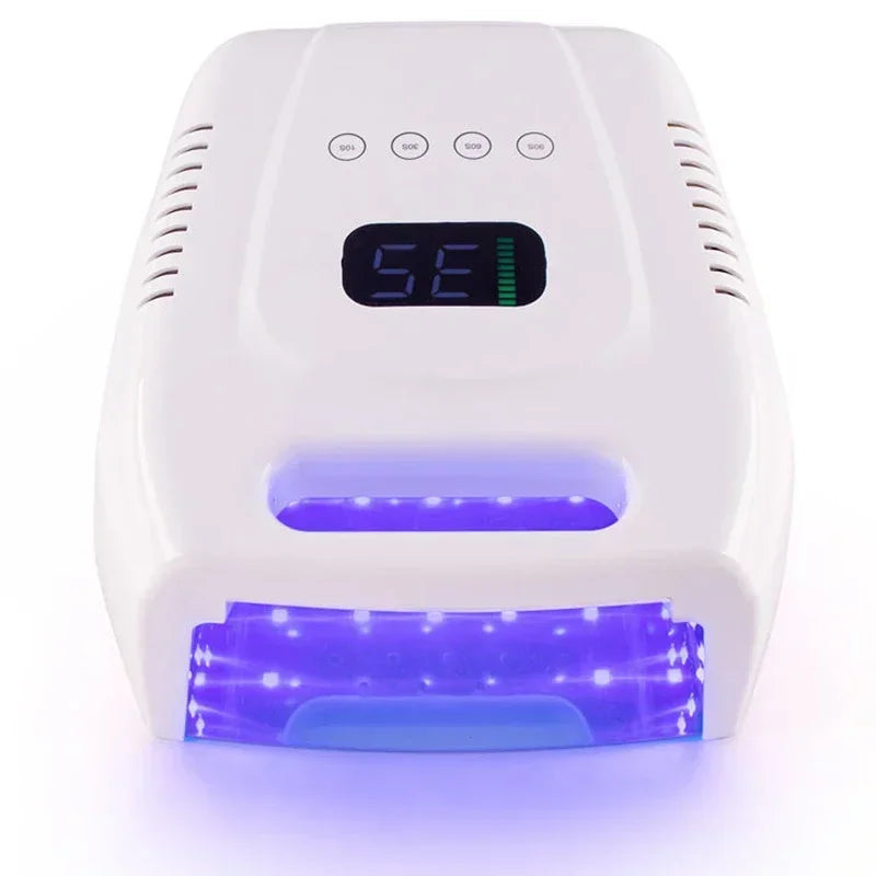 Cordless UV Nail Lamp 51LEDs 96W Professional LED Nail Lamp with Touch Display UV Light for Gel Nails Built-in 3-Timer Modes