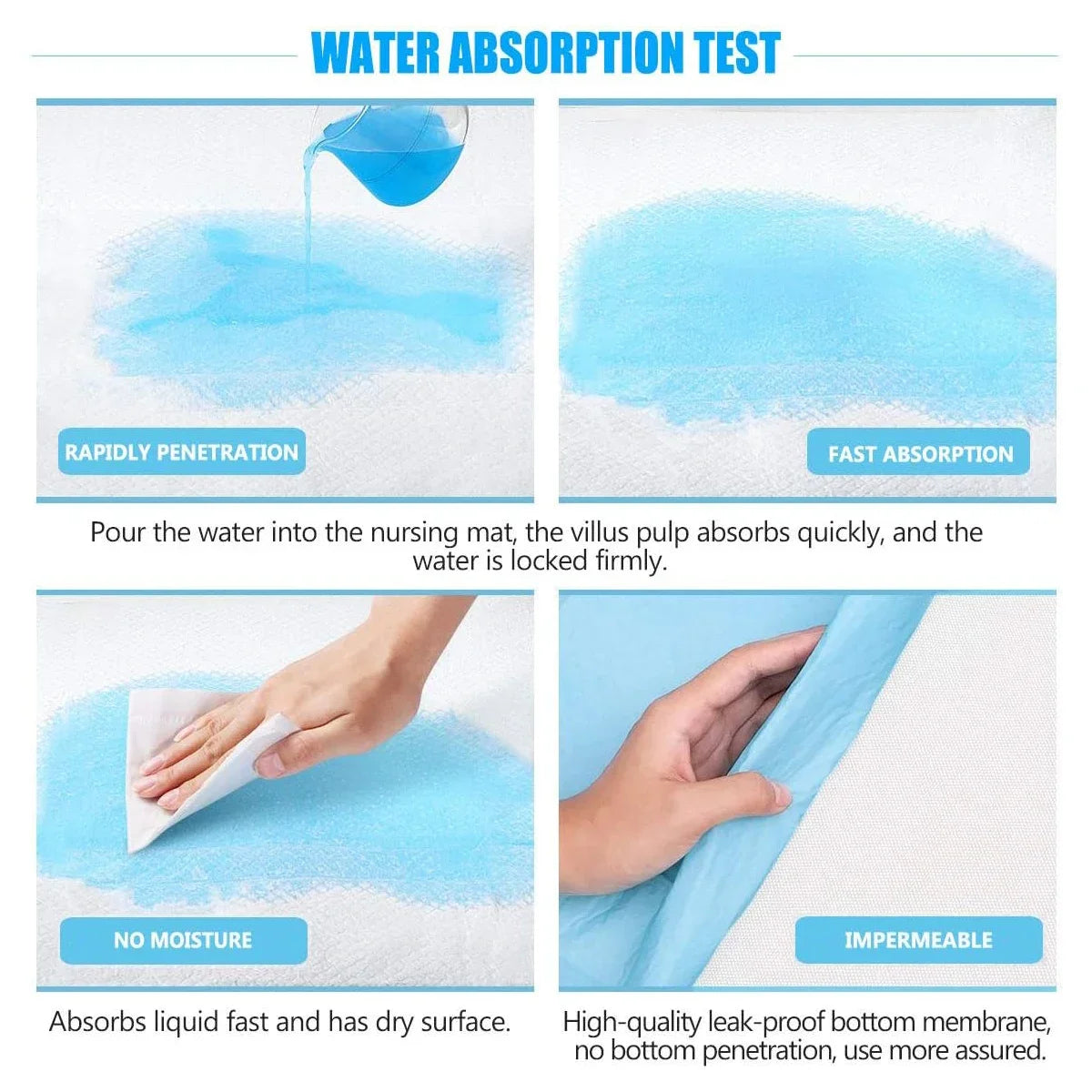 PetPro Einweg-Hundewindel Quick-Dry - 20/50/100 Stk