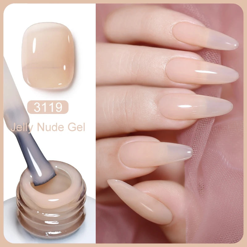 NailCO Gel Nail Polish Nail Art Translucent Vernis Semi Permanent UV LED Lamp Gel Manicure for Gel Polish Nail Glue Productos