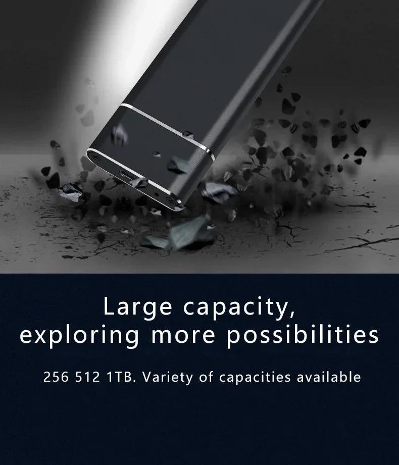 64 TB high speed mini portable external ssd for laptops phones