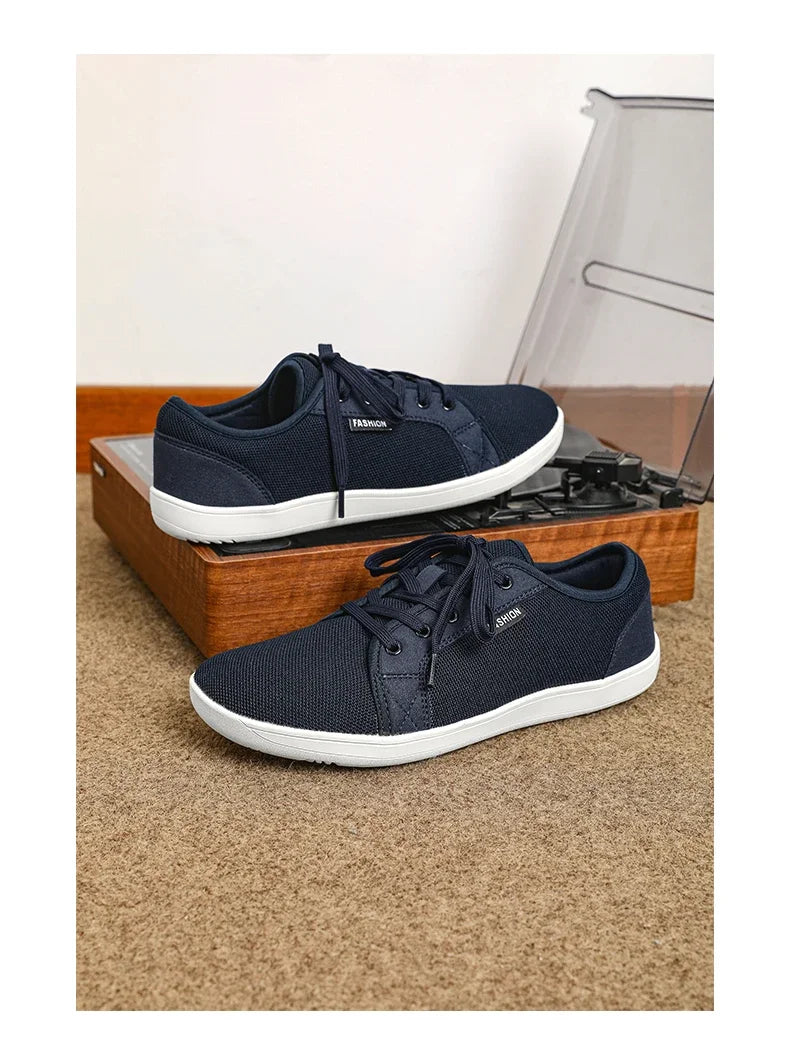 Sneakers For Men New Wide Barefoot Sneaker 2025 Fashion Flats Soft Zero Drop Sole Wider Toe LightWeight Fashion Shoes Plus Size