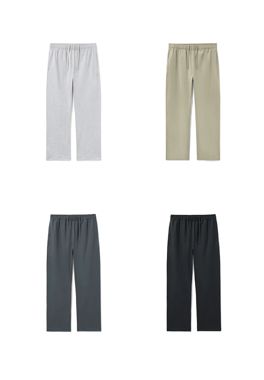 SIMWOOD 2024 Sommer Neu 240gsm Leichtgewicht Cool Feeling Sorona Stoff Jogger Hosen Herren Übergroß Jogginghosen Atmungsaktiv Hosen