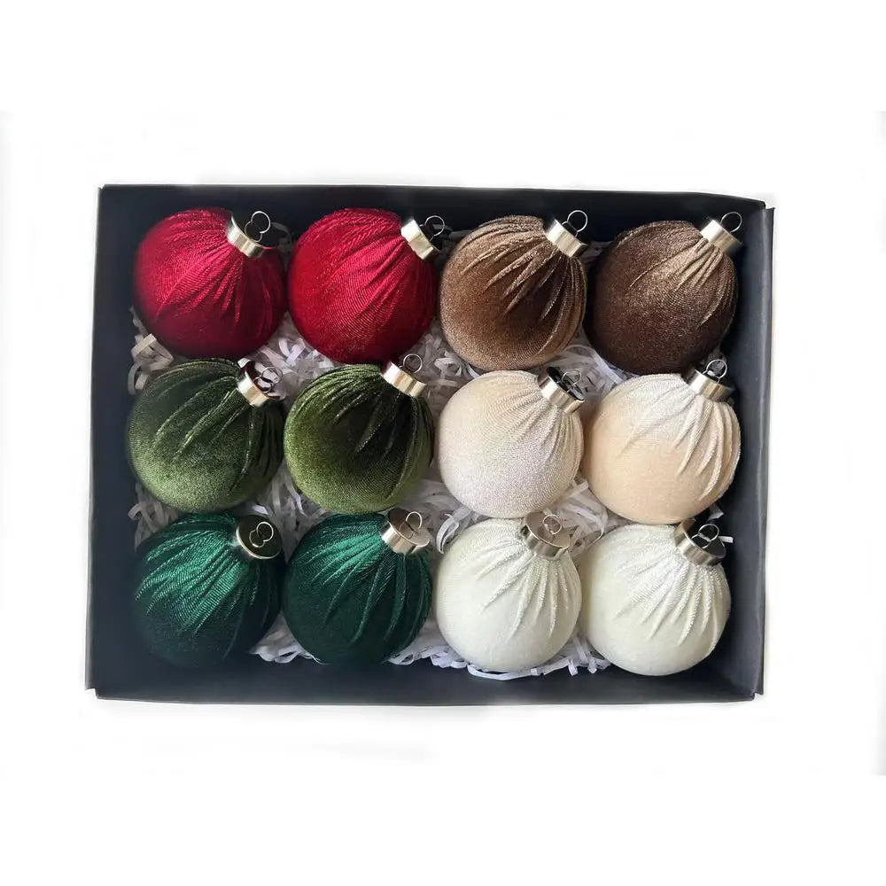 Choice Weihnachtskugeln - 12er Set Ø6 cm Glas Christbaumschmuck