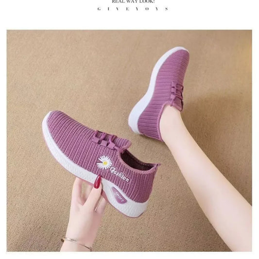 WONSTChoice Damen Sneaker Atmungsaktiv - Gummi EU38