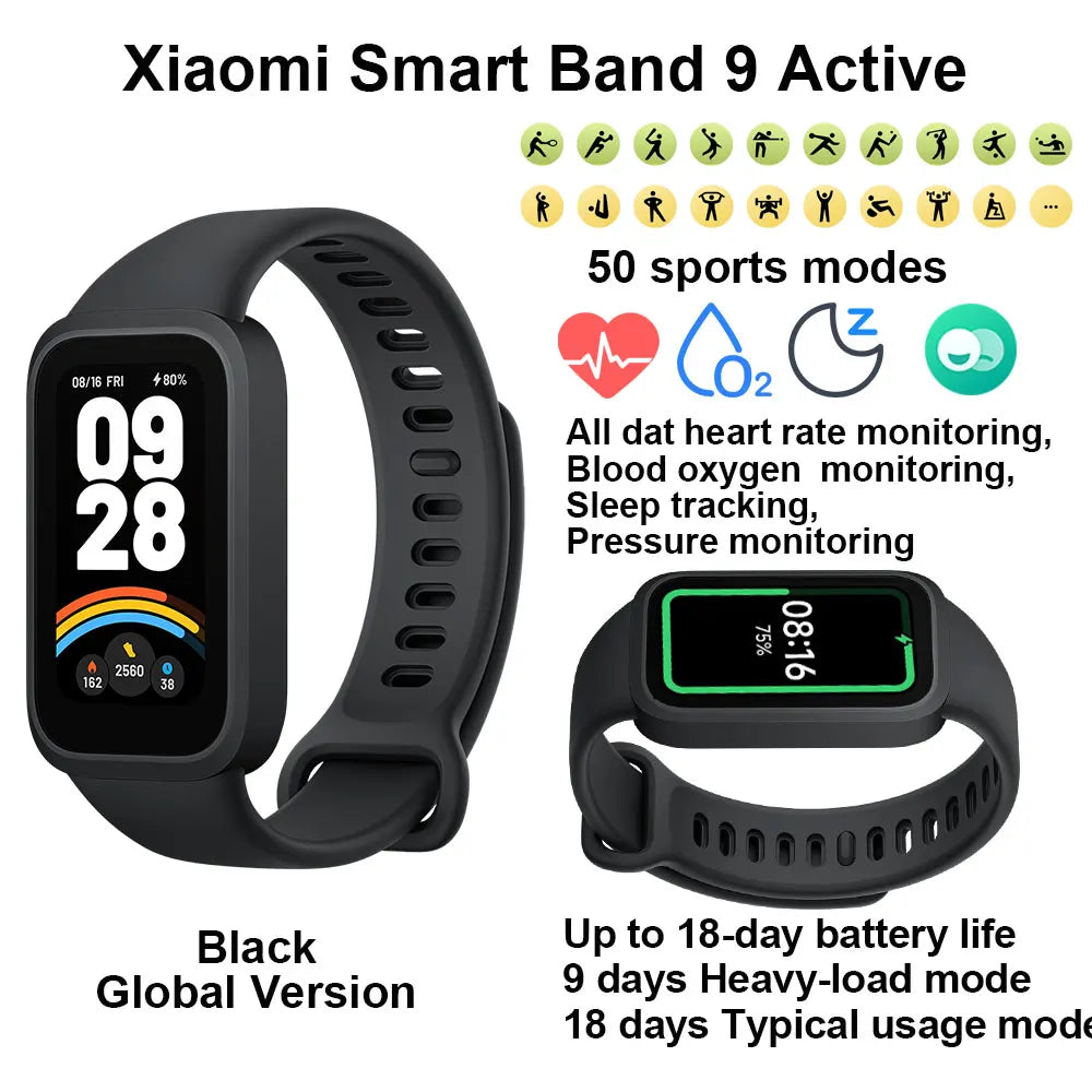 Xiaomi Mi Band 9 Active Smart Armband