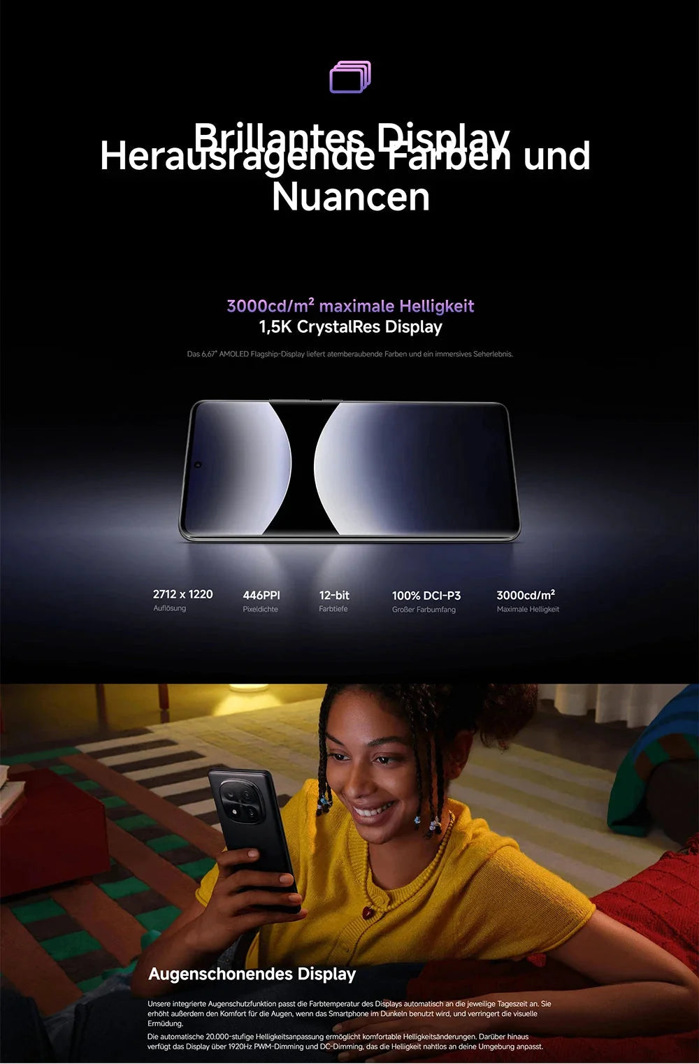 Xiaomi Redmi Note 14 Pro Plus - AMOLED Display, 4500-6000 mAh, 120 W, 6,67 Zoll by Golden Bridge Store