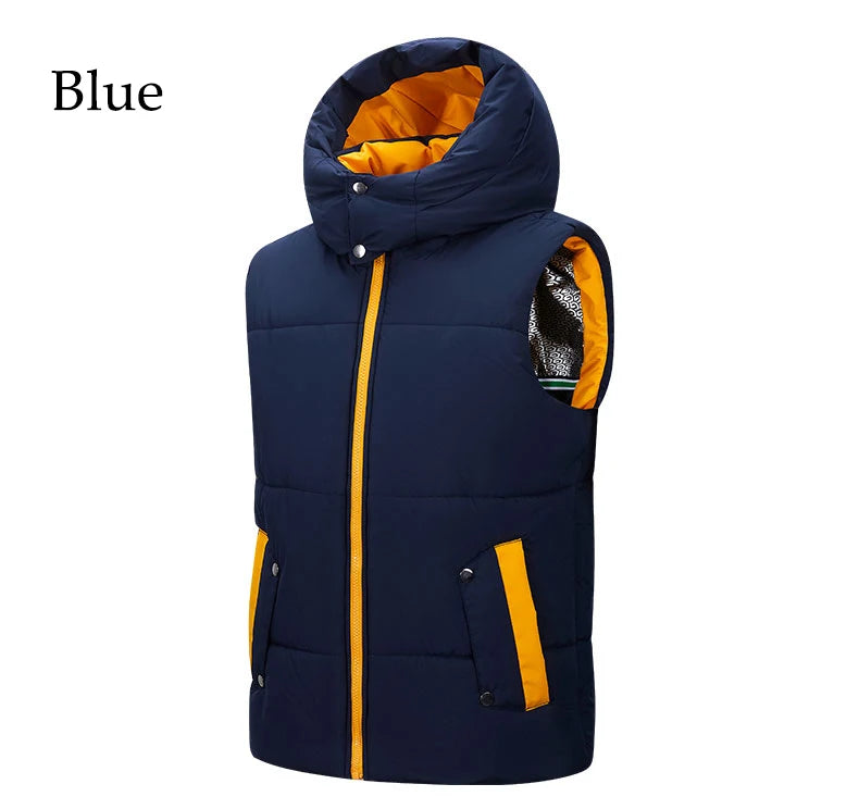 Ippolich Weste Winddicht - Kapuze, Gr. L, Polyester