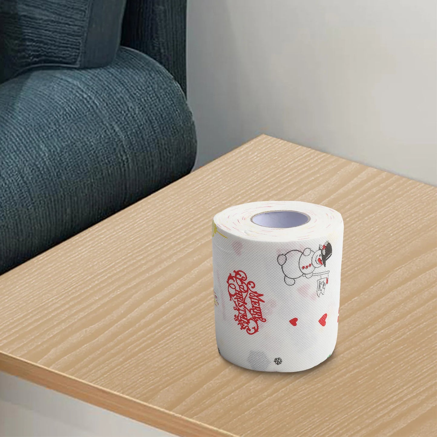 1 Pcs Christmas Santa Claus Bathroom Toilet Roll Merry Christmas Home Decoration 2024 Christmas Decoration New Year Ornaments