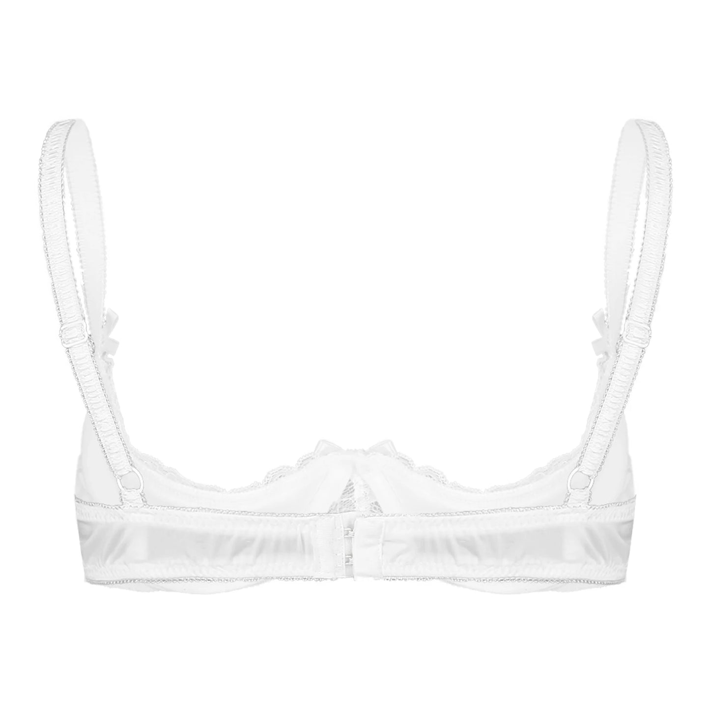 Sutien elegant pentru femei, cu 1/2 cupă, cu întăritură, push-up, dantelă, cu căptușeală, bandană, bretele reglabile, lenjerie intimă, spate cu cârlig, bustieră