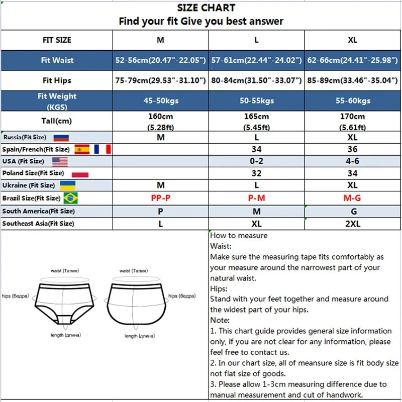 Damen Unterwäsche Set 2025 - 7PCS/Set Seamless Silk Briefs Sexy Panties Comfortable