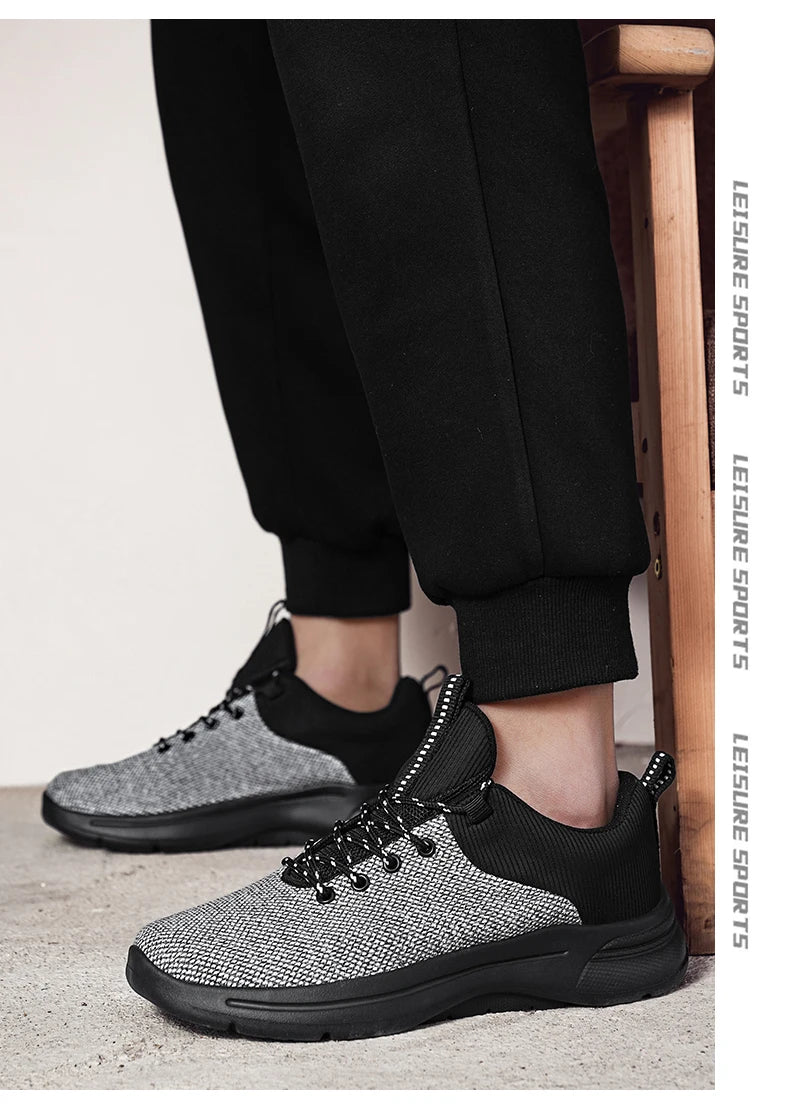 Men's Sneakers 2025 New Fashion Trend Lightweight Soft Comfortable Non-slip Flat Shoes Outdoor Casual Sports Shoes Man Shoes