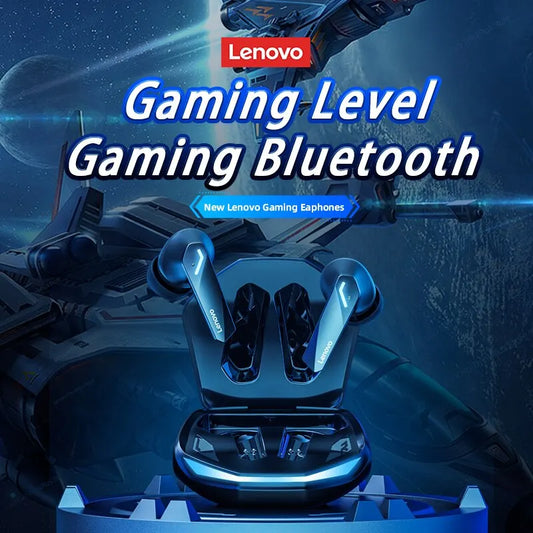 Căști de gaming 2025: Lenovo GM2 Pro Bluetooth 5.3 - Colecția Sports Wireless In-Ear Low Latency