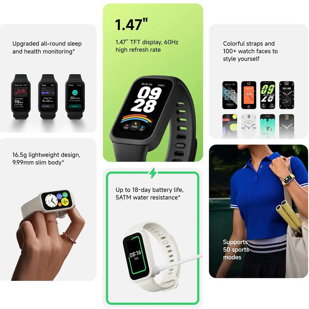 Xiaomi Mi Band 9 Active Smart Armband