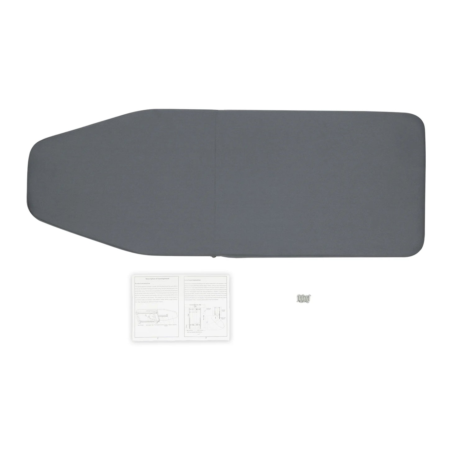Faltbarer Bügelbrett-Schrank Grau 180 ° Rotation Pull-out Folding Für Verschiedene Kleidungsstücke
