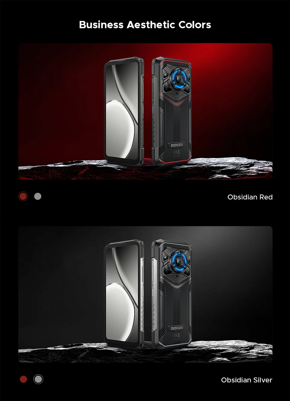 DOOGEE Blade20 Play Robustes 5G - Kapazität 10300mAh, 33W, 6,6 Zoll