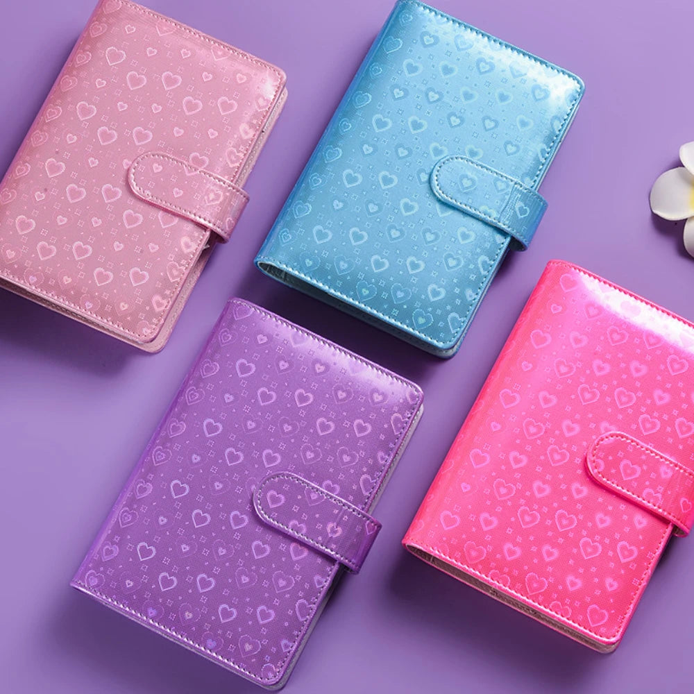 A6 Colorful Laser Macaron Creative PU Notebook