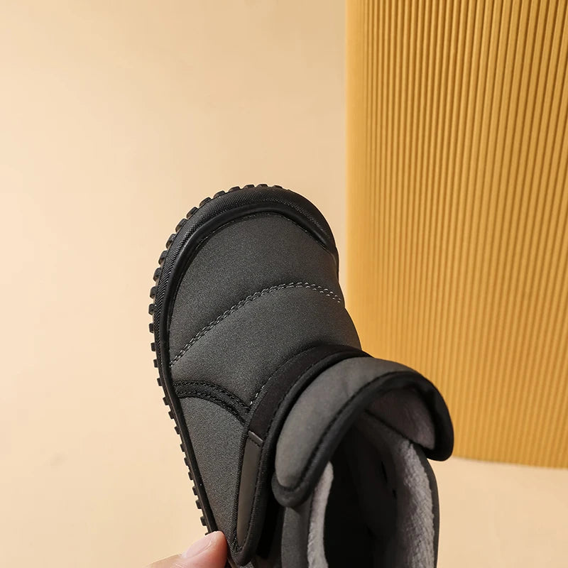 Mädchen Winter Stiefel Kleinkind Kinder Schnee Stiefel Für Jungen Mode Turnschuhe Knöchel Warme Plüsch Kurze Stiefel Casual Baumwolle Schuhe