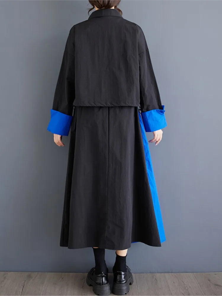 BigLargi ZweiTeile Oversized - Elastischer Bund MidCalf