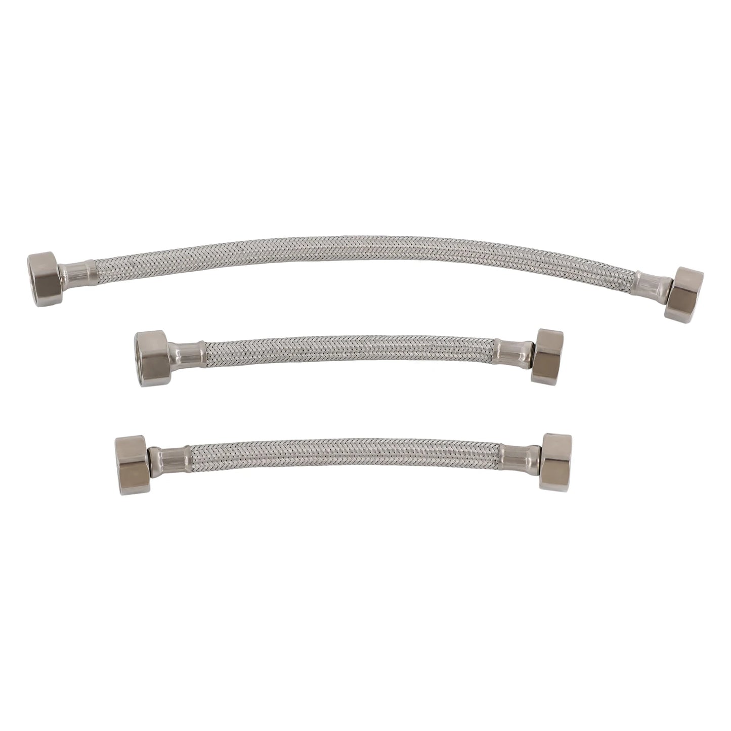 AquaNova Waschtischarmatur Verchromt Messingkörper 5Loch Dreifachgriff