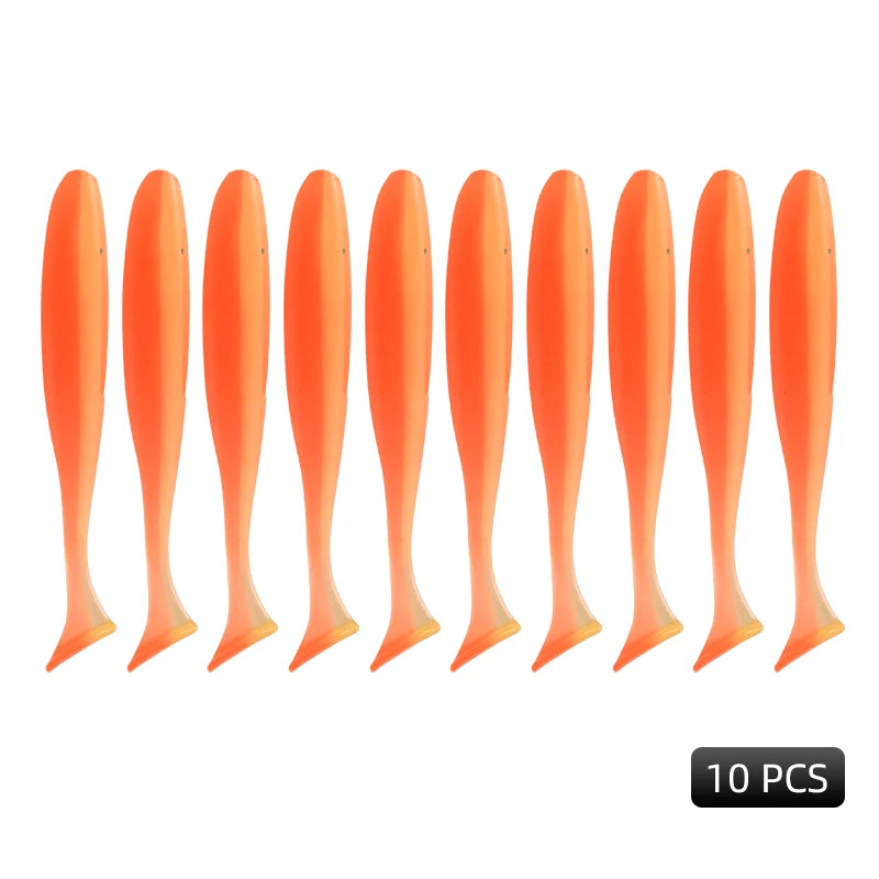 MEREDITH Easy Shiner Angelköder 50mm 65mm 75mm 100mm Wobbler Karpfen Angeln Weiche Köder Silikon Künstlich Plastik Köder