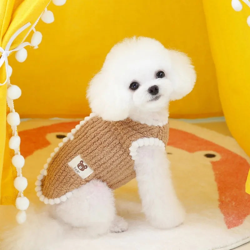 DOGGYZSTYLE Solid Fleece Vest - Größe Material Wärmegrad