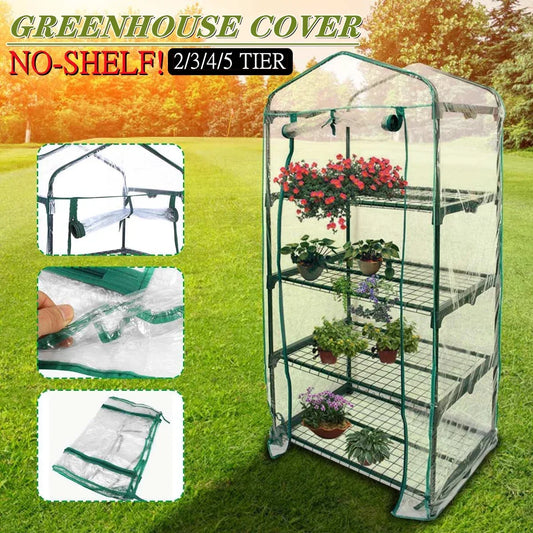 Choice WSZ Gewächshaus - Abdeckung Zipper PVC 2-5 Ebenen