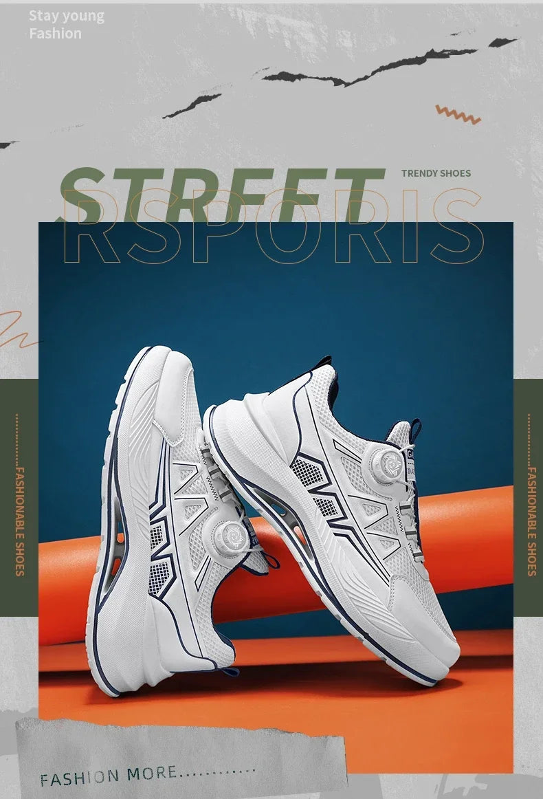 Athletic Sneakers Men Street Style Running Sneakers Casual Sport Shoes For Men New Walking Men's Sneakers Trend Shoes Male