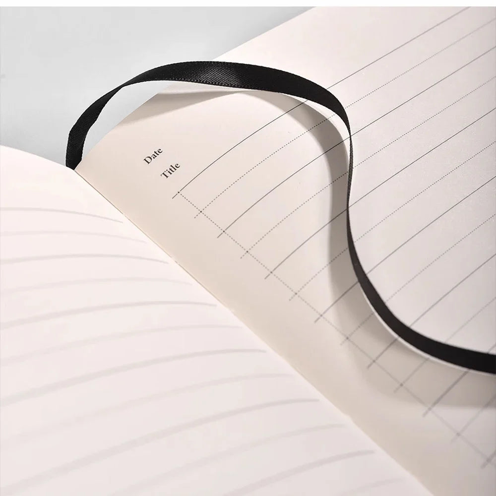 New for Hongdian A5 Notebook Business Office Notepad Student Diary Exquisite Notebook Portable Leather Thickened Customization