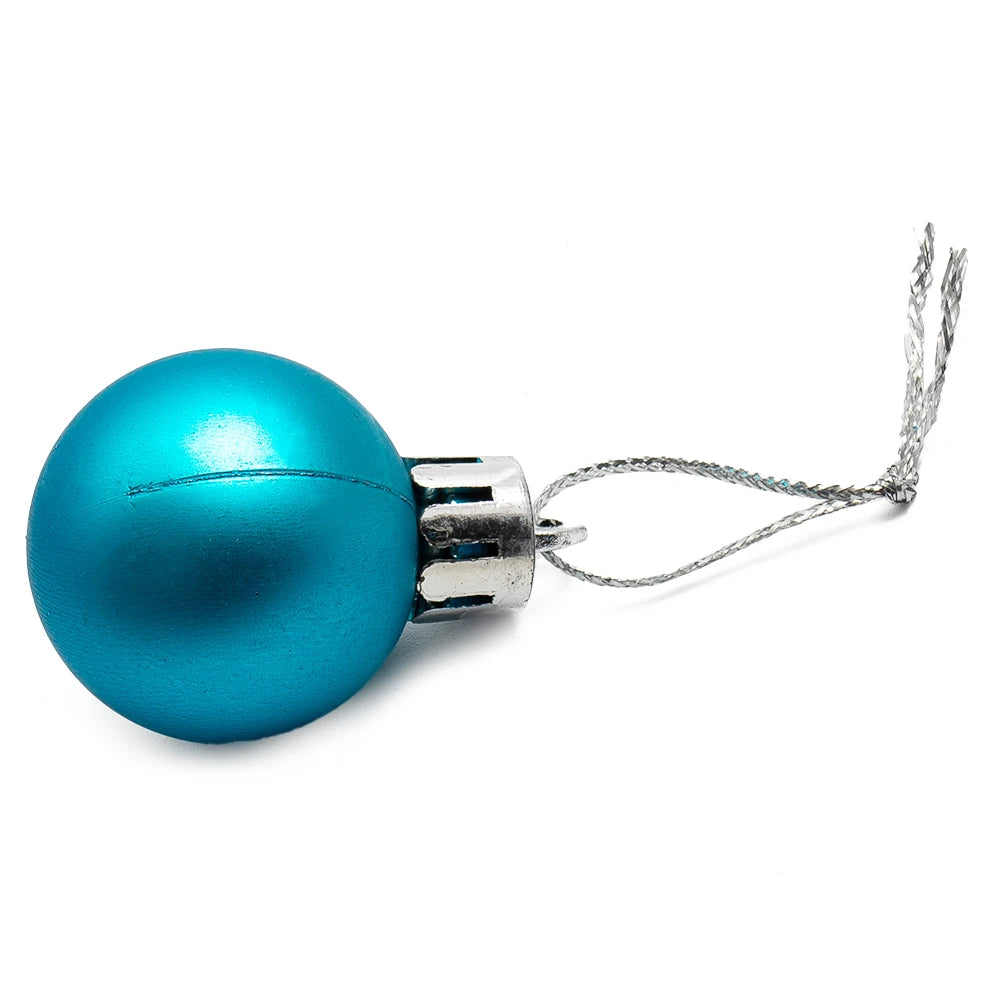 Choice Christbaumkugeln Kunststoff - 24 Stück, Ø3 cm