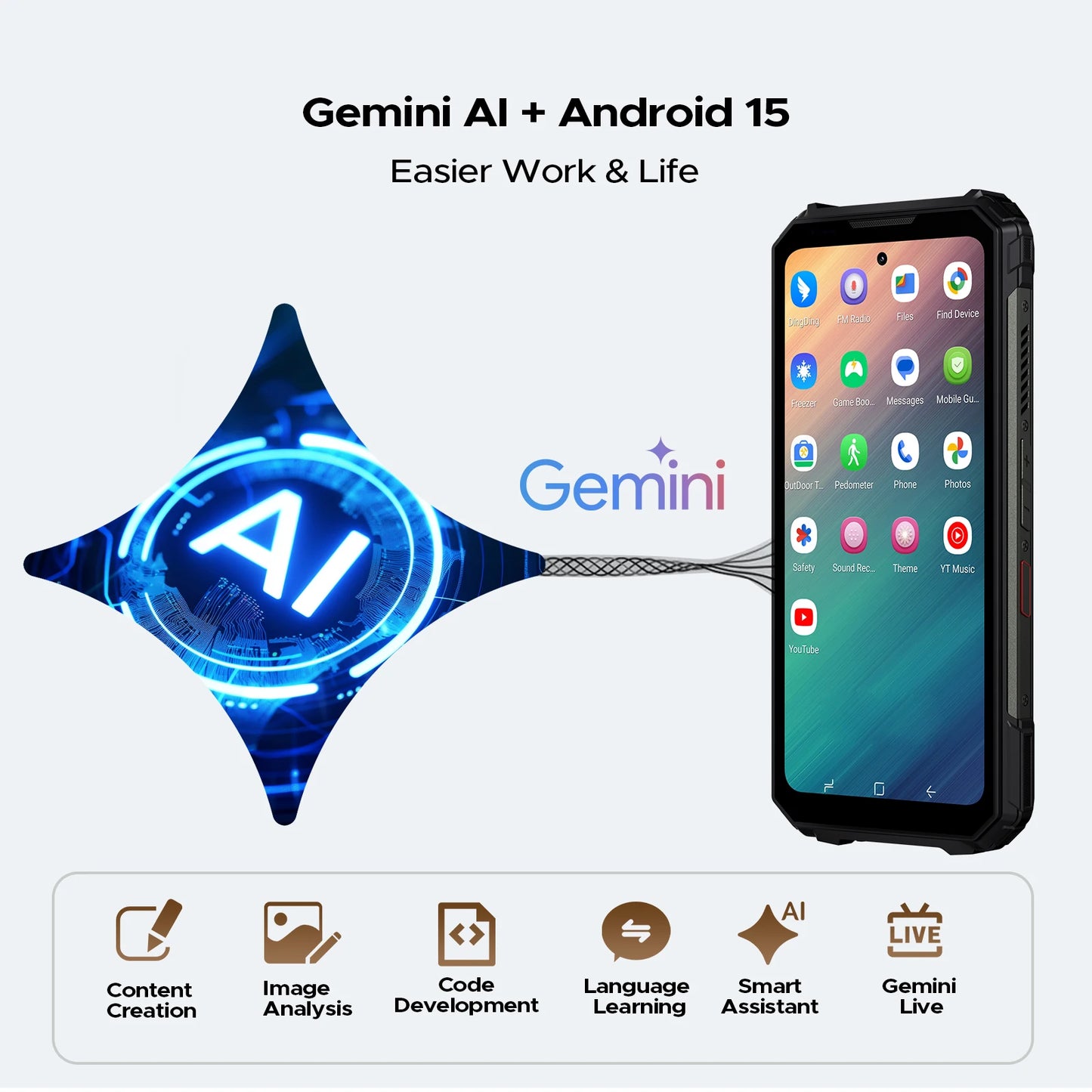 DOOGEE V Max LR Laser-Entfernungsmesser - 20500 mAh, 45W, 6,78 Zoll