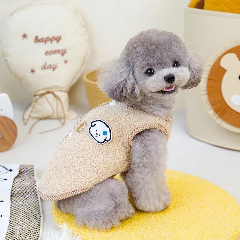 DOGGYZSTYLE Solid Fleece Vest - Größe Material Wärmegrad