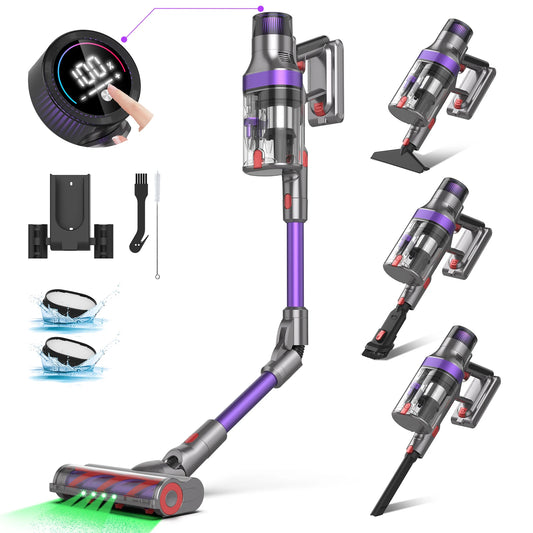 Staubsauger 2025: 570W 38kpa 8-in-1 Smart - S702 Stick Cordless 60mins Collection