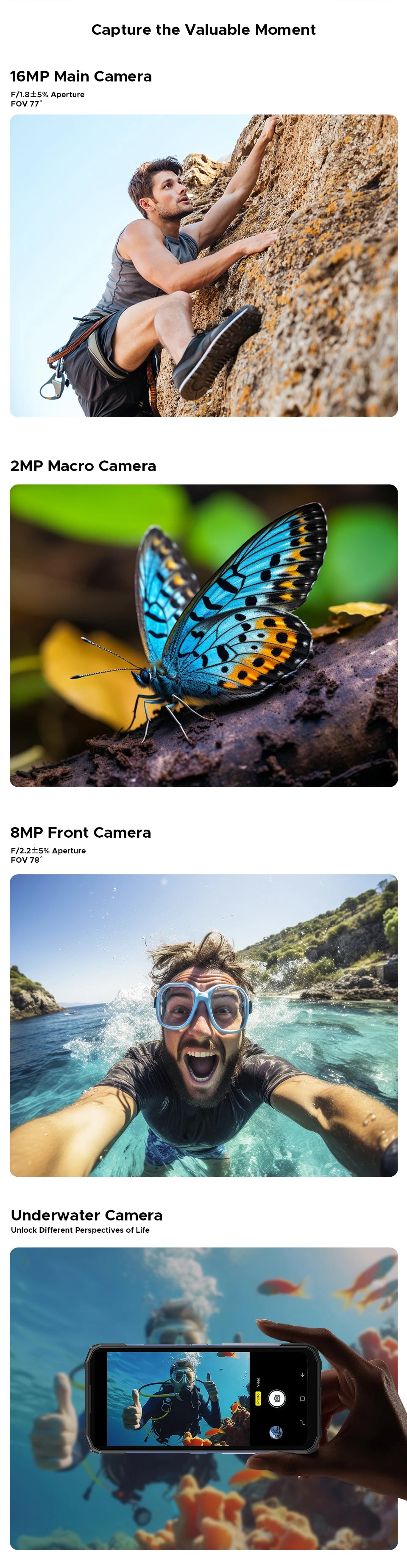 DOOGEE Blade20 Robustes Gemini AI Smartphone - 10300mAh 6,6 Zoll 18W