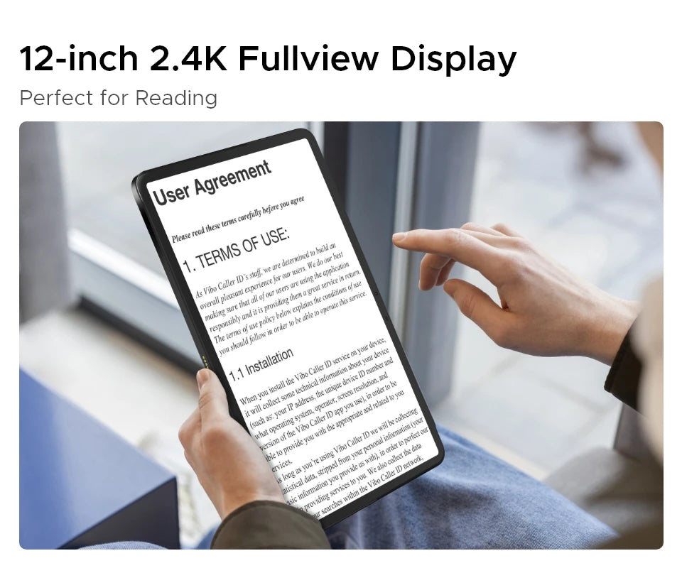 DOOGEE T40 Pro Ultradünn - 8GB 512GB Speicher 10800mAh 12Zoll