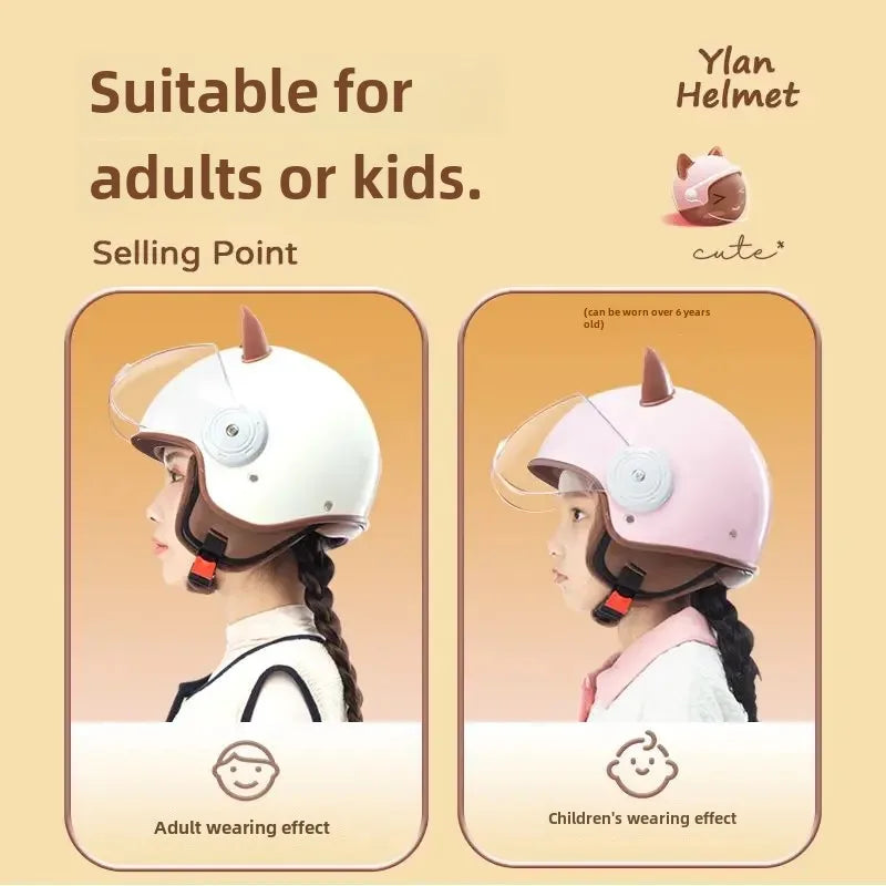 KidsSafe Helm Cartoon Schutz Fahrrad - ABS 55-60cm 1000g