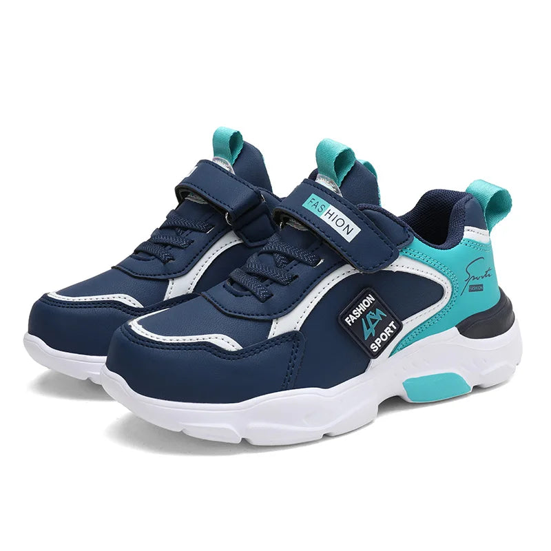 NBGAGA Kinder Sneaker Atmungsaktiv - Klett Leicht 7-13