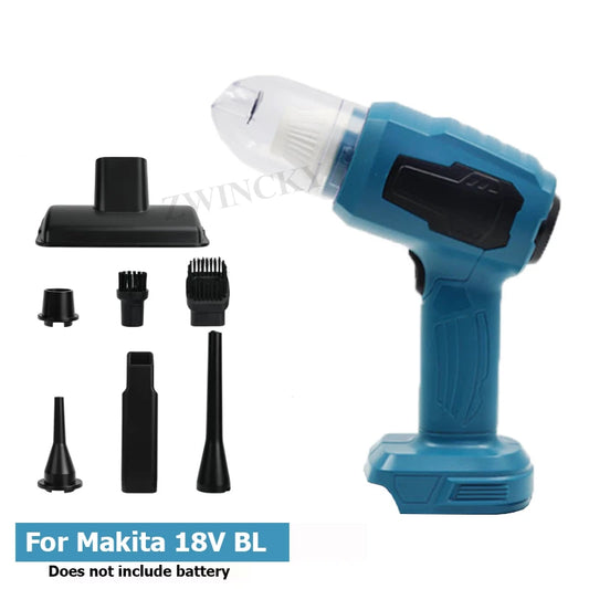 Handheld Staubsauger Für Makita 18V Batterie Tragbar Staubsauger Gebläse Kraftvoll Staub Buster Drahtlos Staubsauger Für Auto Heim Reinigung