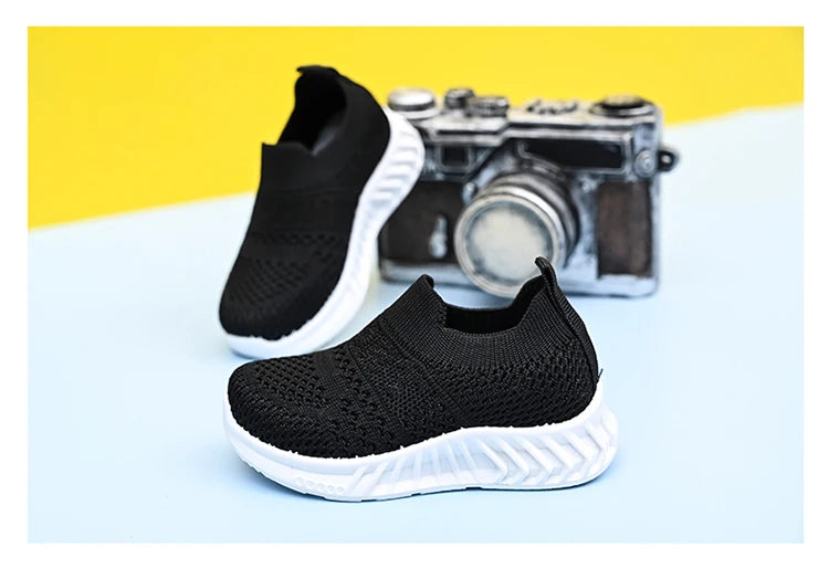 Kinder Sneaker 2025 - Toddler Schuhe Jungen Mädchen - Weiches Innenfutter Rutschfest Gummi Außensohlen - Baby Atmungsaktive Sportsschuhe