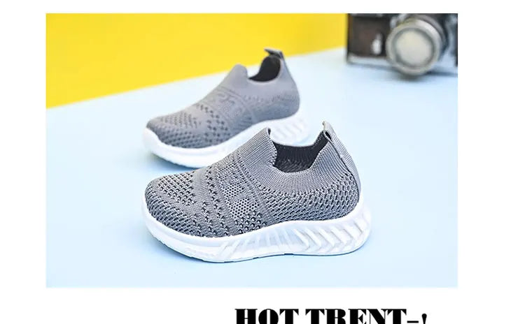 Kinder Sneaker 2025 - Toddler Schuhe Jungen Mädchen - Weiches Innenfutter Rutschfest Gummi Außensohlen - Baby Atmungsaktive Sportsschuhe