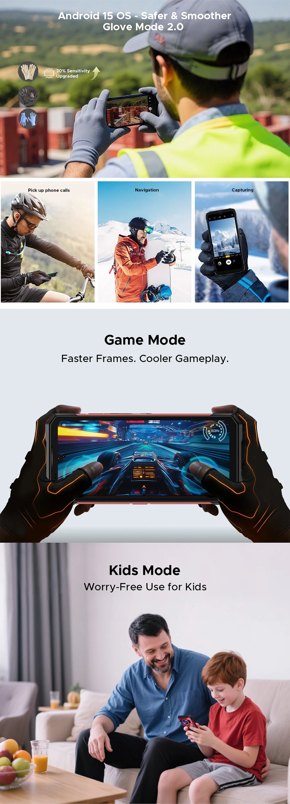 DOOGEE S200 Plus Outdoor 5G Smartphone - 11000 mAh, 66 W, 6,72 Zoll