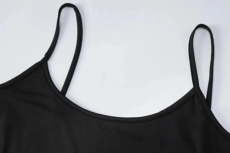Dulzura Women 2025 Summer Party Club Evening Streetwear Bodycon Beach Basic Black Long Dress Wholesale Items For Business D22775