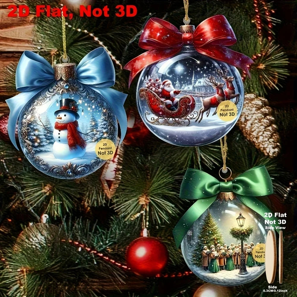 Choice Weihnachtskugeln Set Glitzernd - Kapazität 12/24 Stück, Nicht Elektrisch