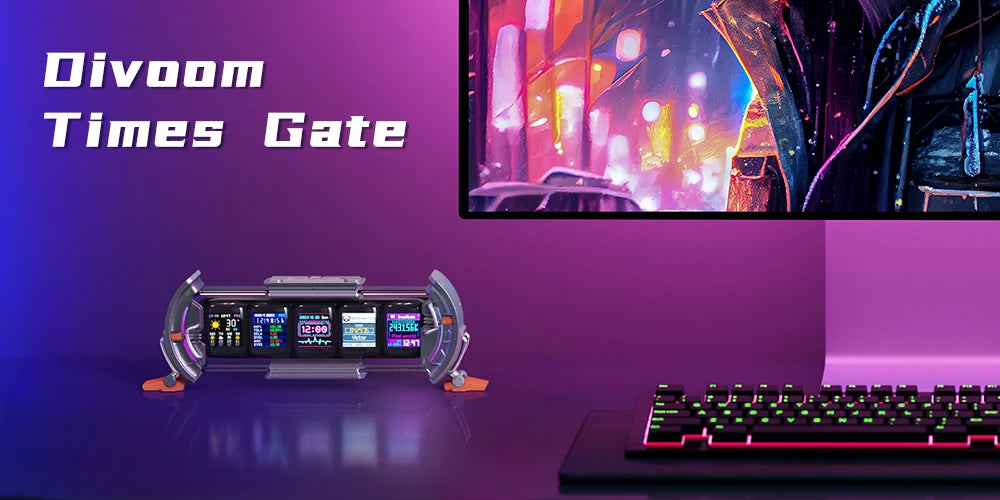 Divoom Times Gate Pixel Art Uhr 2025